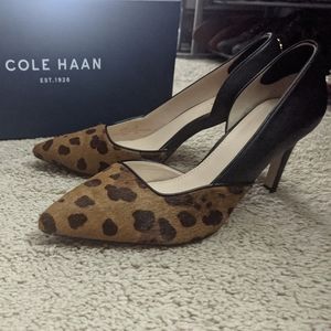 Size 6 Cole Haan Leopard Pumps